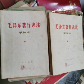 毛泽东著作选读甲种本上下