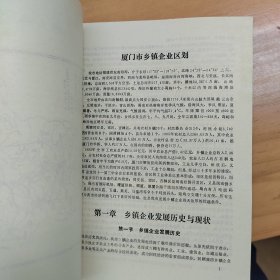 厦门市乡镇企业区划