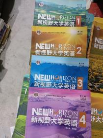 新视野大学英语读写教程1-4册智慧版（带激活码）