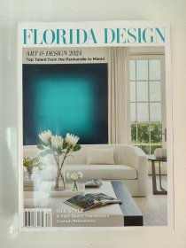 Florida Design 佛罗里达 建筑设计杂志英文版2024年VOL33N04期