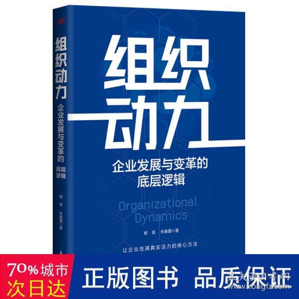 组织动力:企业发展与变革的底层逻辑