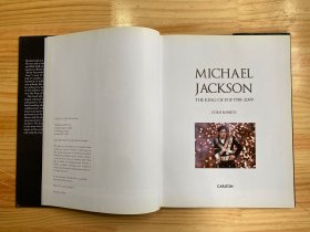 MICHAEL JACKSON THE KING OF POP 1958-2009（大16开精装本铜版纸彩印）英文原版 杰克逊纪念画册