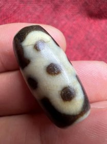 藏传 百年以上 梅花闪电 老天珠