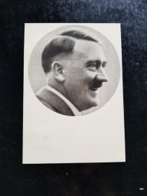 德国1938年元首头像明信片
品相如图，总体状态不错，背贴奥地利邮票，盖两个纪念戳。保真，包挂号，非假不退