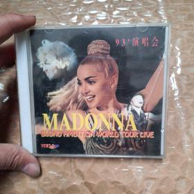 麦当娜 MADONNA 93 演唱会 （光盘2张）