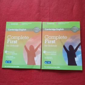 剑桥英语Complete First for Schools Student's Book without Answers with CD-ROM（2本合售.含光盘.2张）