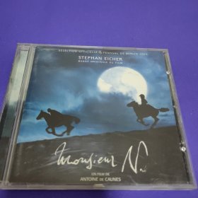 电影《Monsieur N》的原声音乐专辑CD，专辑由Stephan Eicher创作，精选自柏林电影节