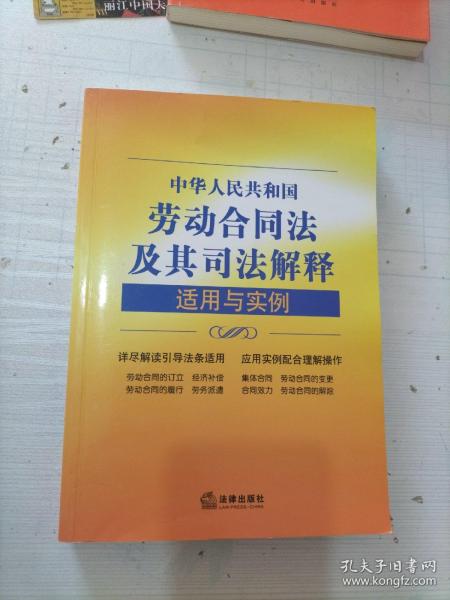 中华人民共和国劳动合同法及其司法解释适用与实例