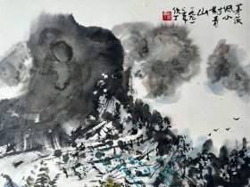 陈作丁（1922-2010),四川永川人，吕凤子弟子