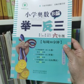 小学奥数举一反三 六年级 B版 