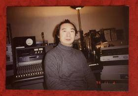 著名作曲家 张小夫 1996年原版老照片一枚