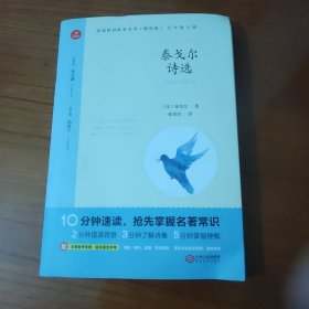 初中名著 泰戈尔诗选 九年级上册 精批版 部编教材配套名著阅读系列丛书 开心教育