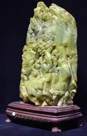 碧玉人物摆件FV