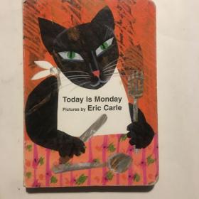 Today is Monday Board book 今天是星期一 英文原版