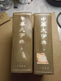 中华大字典上下两册