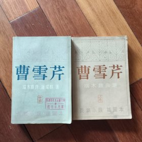 曹雪芹 上卷中卷 插图本（一版一印）