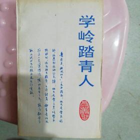 学岭踏青人