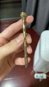 中古古董收藏伸缩笔（铅笔和钢笔两用型）