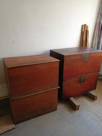 四个老旧大木箱子（只支持自提货）