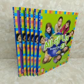 All of Us Student Book (1-6) 6册合售 5含光盘 第一无光盘