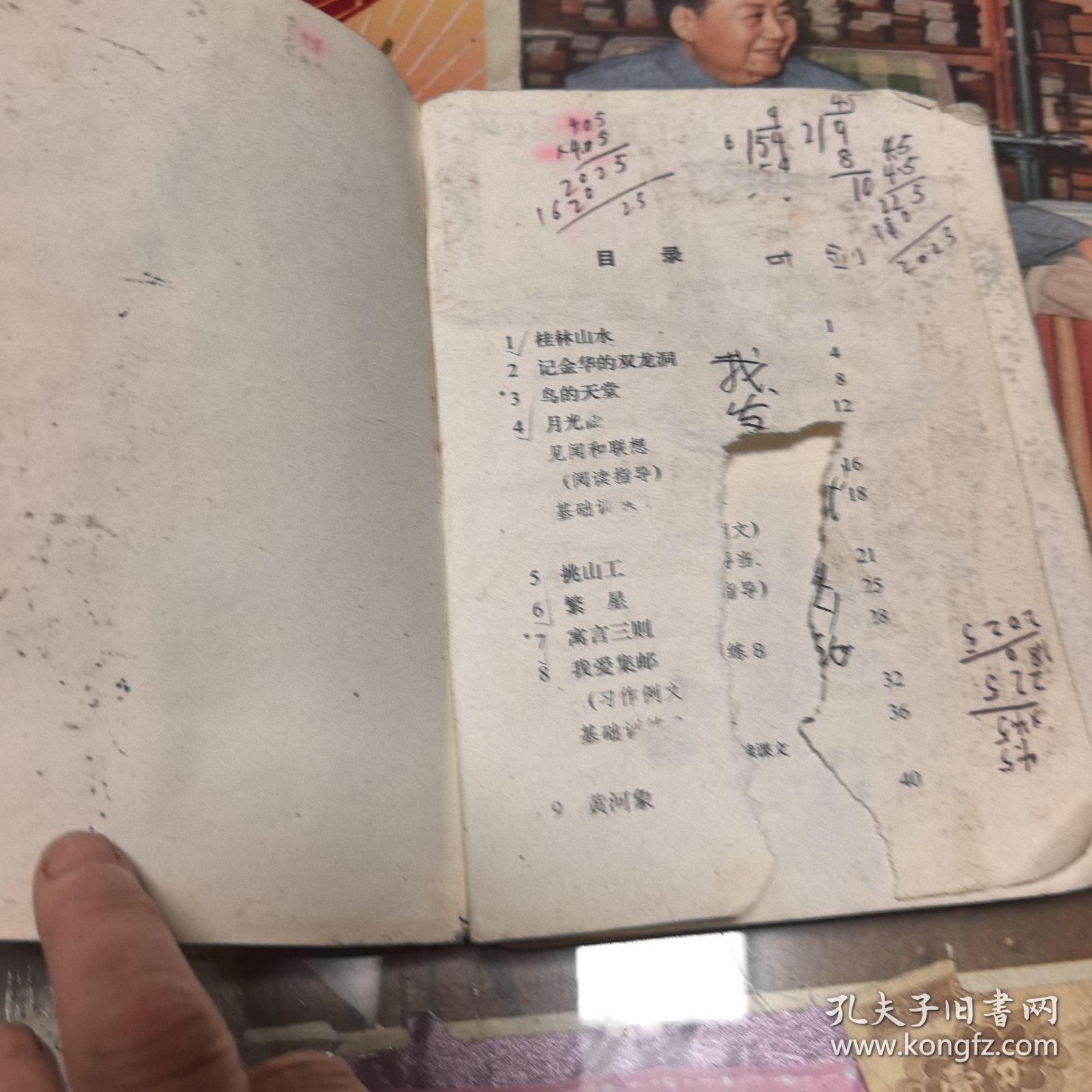 全日制六年制小学课本语文第十册