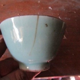豆青釉老茶杯03