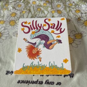 Silly Sally Board Book倒着走的女孩 英文原版