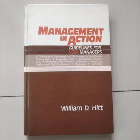 management inaction:guidelines for new managers【24开硬精装英文原版，如图实物图】