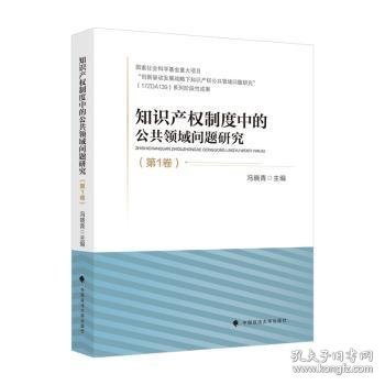 知识产权制度中的公共领域问题研究（第1卷）