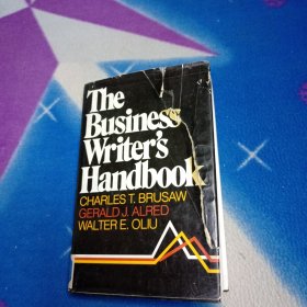 The Business Writer's Handbook（英文原版，商业作家手册）【馆藏书籍有印章】