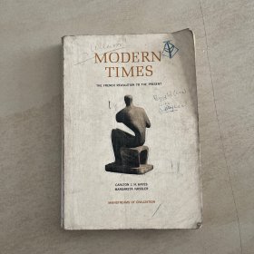 英文原版  Modern times: the French Revolution to the present 现代——从法国革命至今Mainstream of civilization 3 文明之主流 第三部