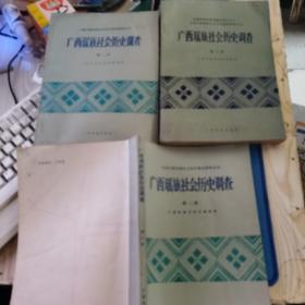 广西瑶族社会历史调查（第1册＋第6册＋第8册）3册合售