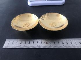 日本24K镀金 做工精湛 工艺精良 底款“24KGP”.087。