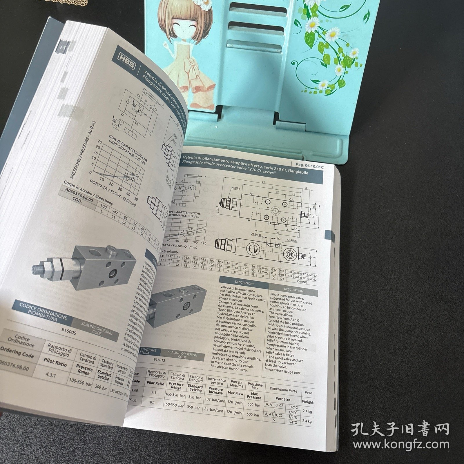 HBS HYDRAULIC VALVES I VALVOLE OLEOIDRAULICHE液压阀 油压阀