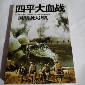 四平大血战---国共生死大决战C101---小16开9品，馆藏，07年1版1印