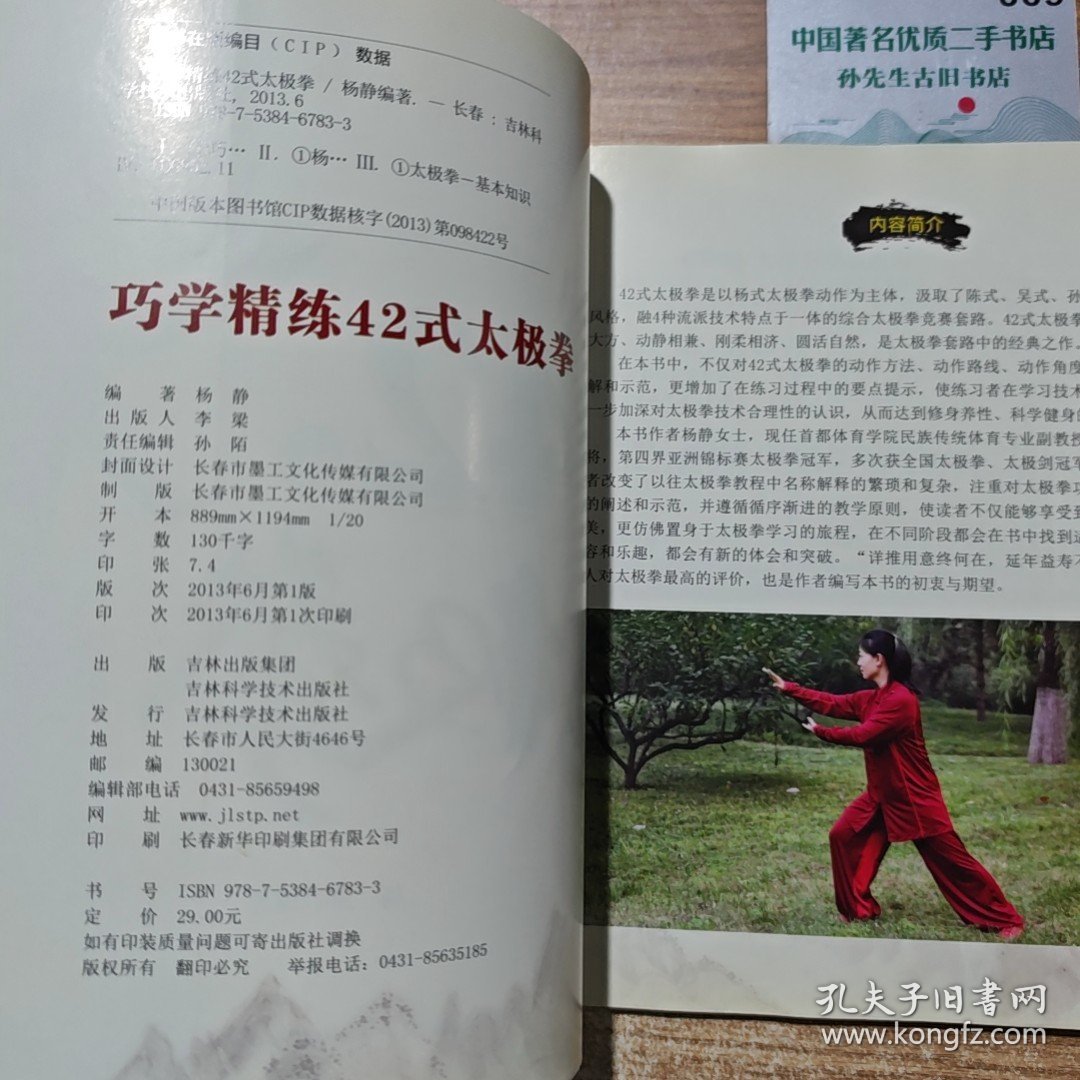 巧学精炼42式太极拳