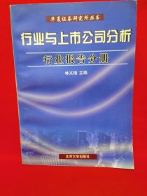 行業(yè)與上市公司分析.行業(yè)報告分冊