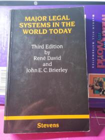 major legal systems in the world today third edition  英文版