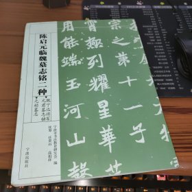 陈启元临魏墓志铭二种 （魏宁远将军元君墓志铭、元桢墓志）