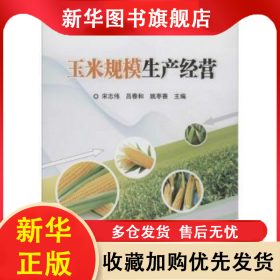 玉米规模生产经营 宋志伟，吕春和，姚枣香主编 9787511621917 中国农业科学技术出版社