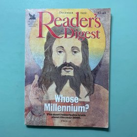 Reader’s Digest Whose Millennium?
英文原版 读者文摘 谁的一千年？