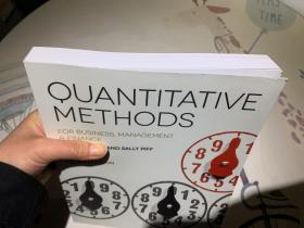 现货 Quantitative Methods: for Business, Management and Finance  英文原版