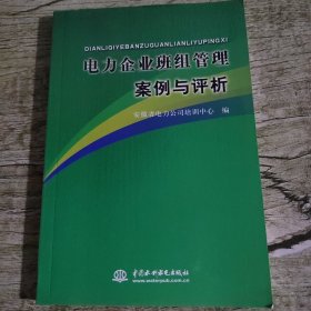电力企业班组管理案例与评析