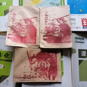 老版武侠小说：一剑风云～上中下册合售（品相以图片为准）