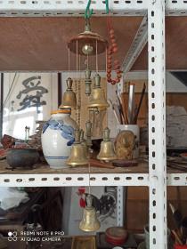 铜风铃，七八十年代的旧物件。