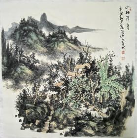 申青林，山东聊城阳谷人。中国美术家协会会员，中国工笔画学会会员，山东省美术家协会会员，荣宝斋画院画家，中国文化产业促进会会员，龙瑞工作室画家，龙脉家园中国书画研究院画家。 2015年国画作品《花动一山春色系列一》荣获“兰蕙人生中国画展”优秀奖