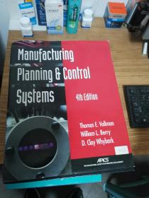 Manufacturing Planning and Control Systems. 制造计划与控制系统