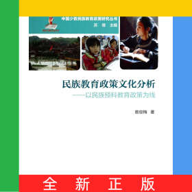 民族教育政策文化分析--以民族预科教育政策为线/中国少数民族教育政策研究丛书