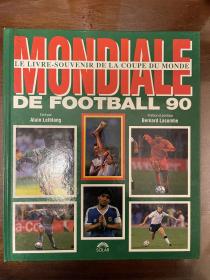 1990世界杯足球画册 法国solar原版世界杯欧洲杯法文画册 euro赛后特刊 包邮