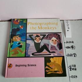 英文版彩色连环画：photographing the monkeys科学童话(给猴子照相）